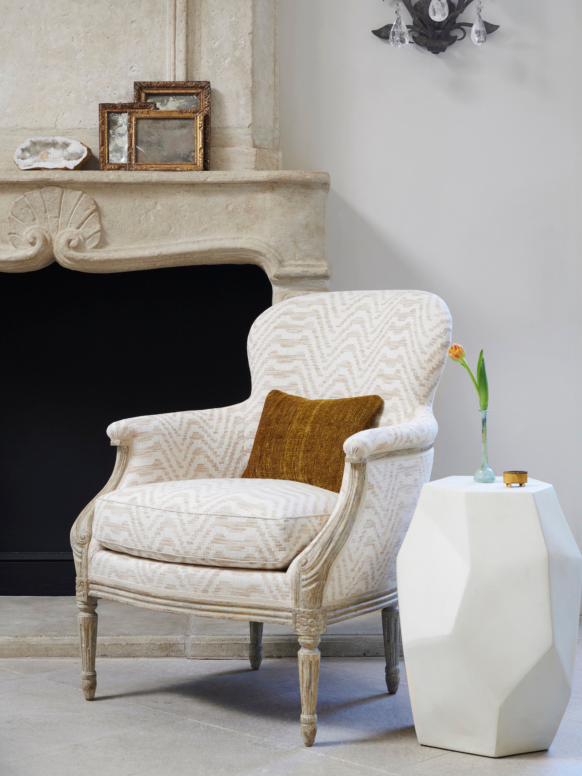 Louis XVI Library Chair