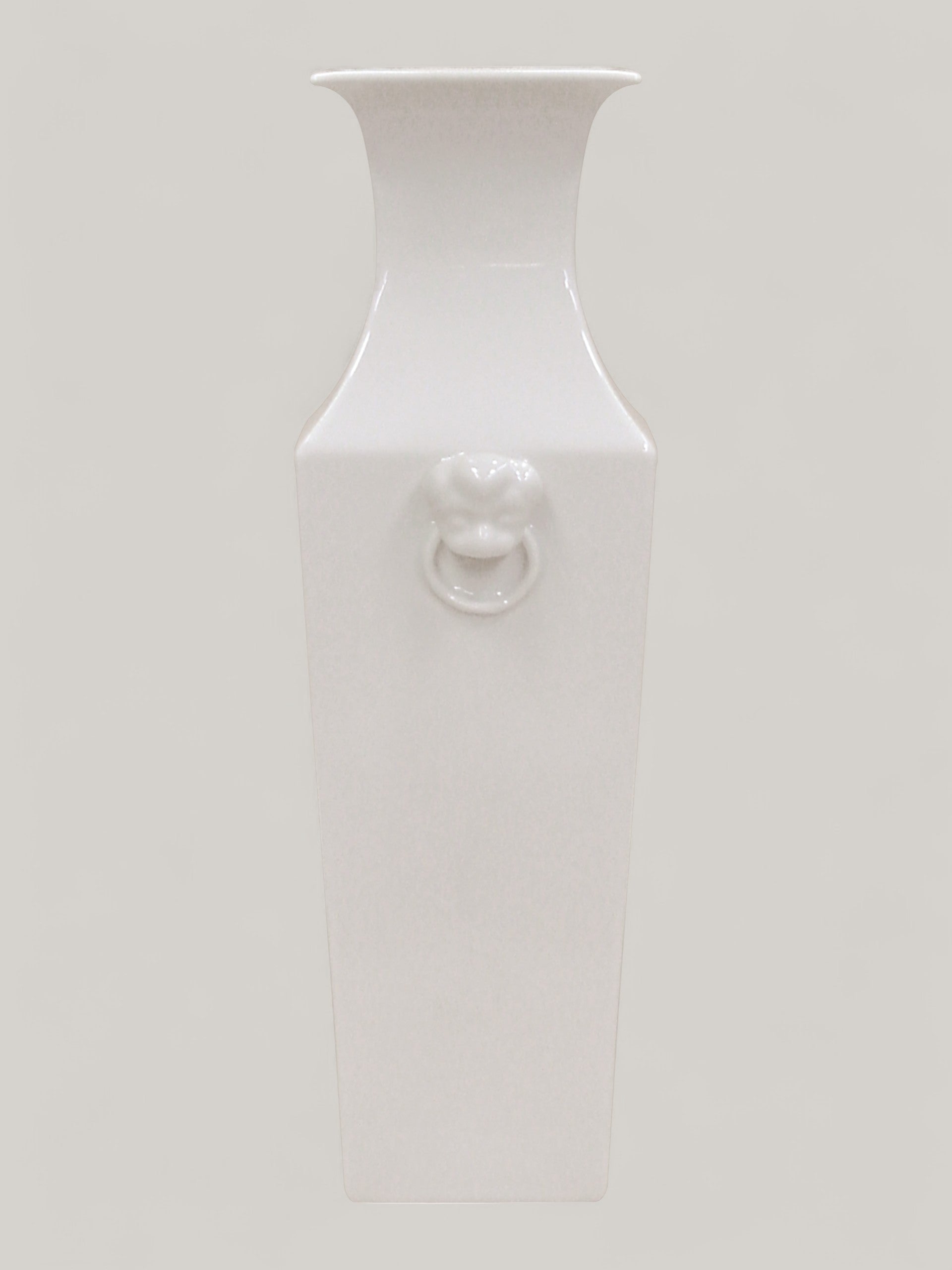 Blanc De Chine Square Vase