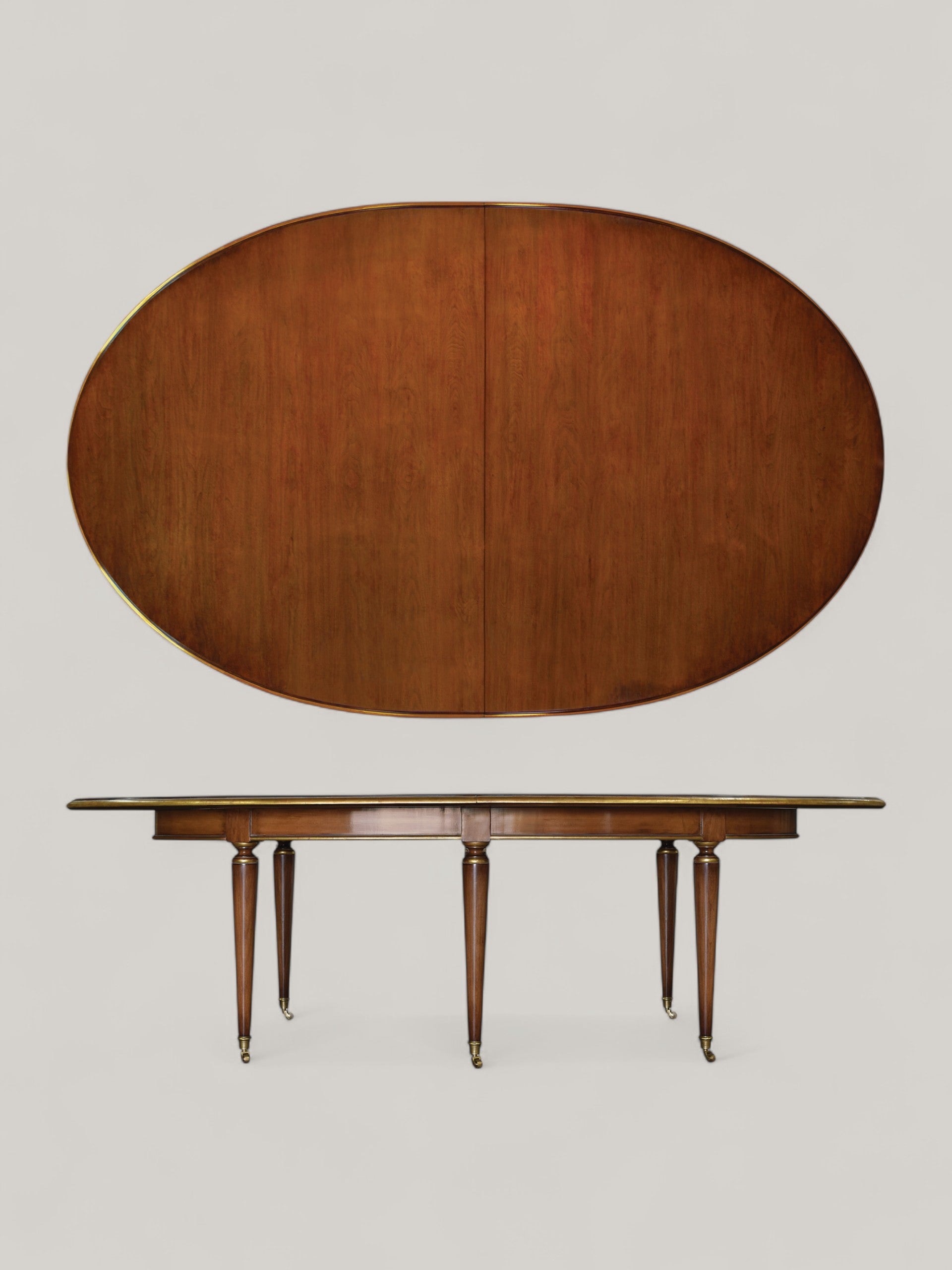 Laurent Oval Walnut Dining Table