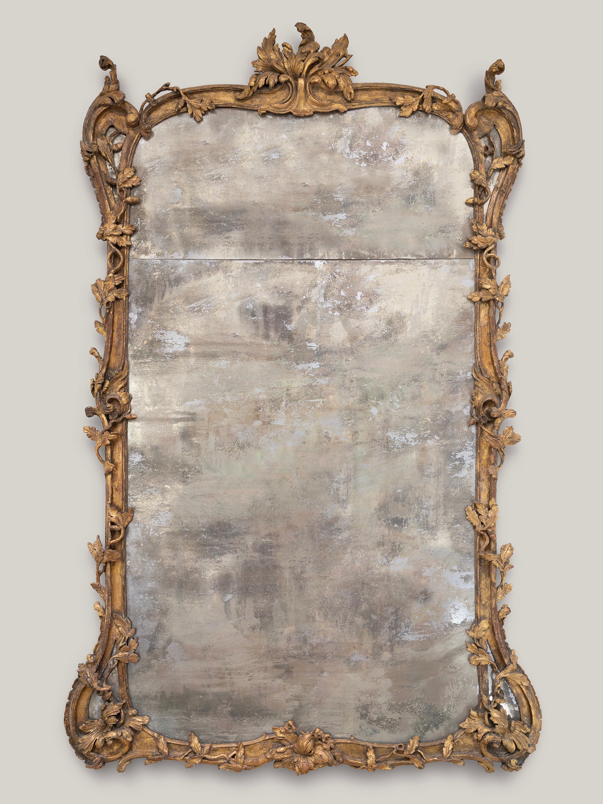 Reproduction Antique Leo Mirror
