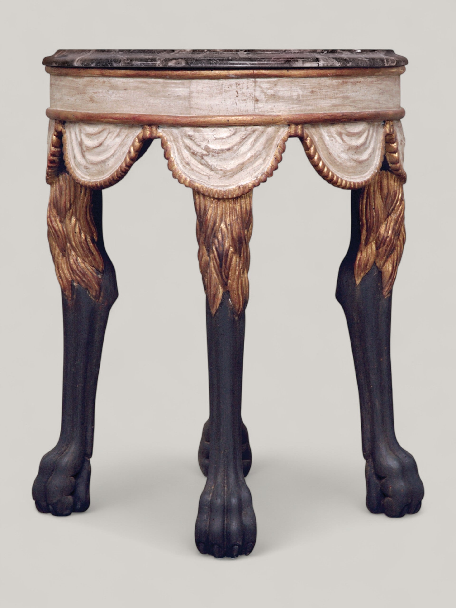 Lion Leg Side Table