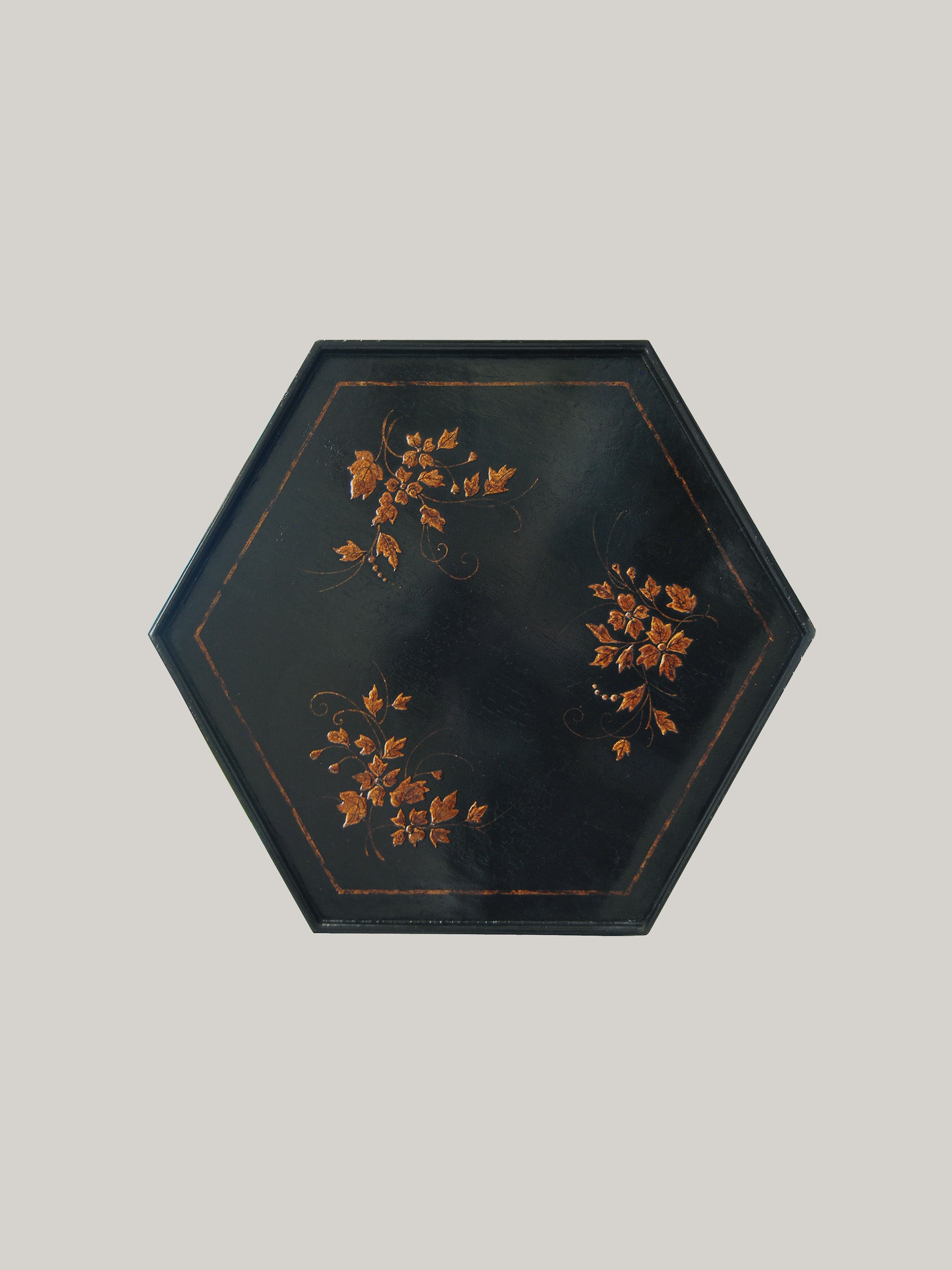 Chinoiserie Hexagonal Table